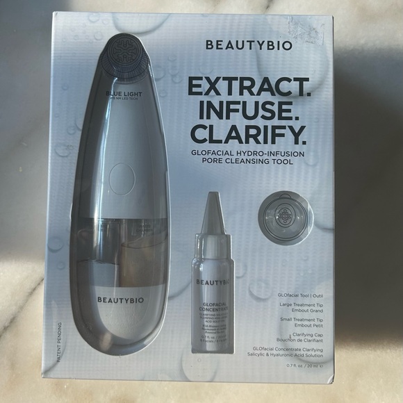 Beautybio Glofacial Hydro-Infusion Pore Cleansing Tool NIB💙 - Picture 2 of 13
